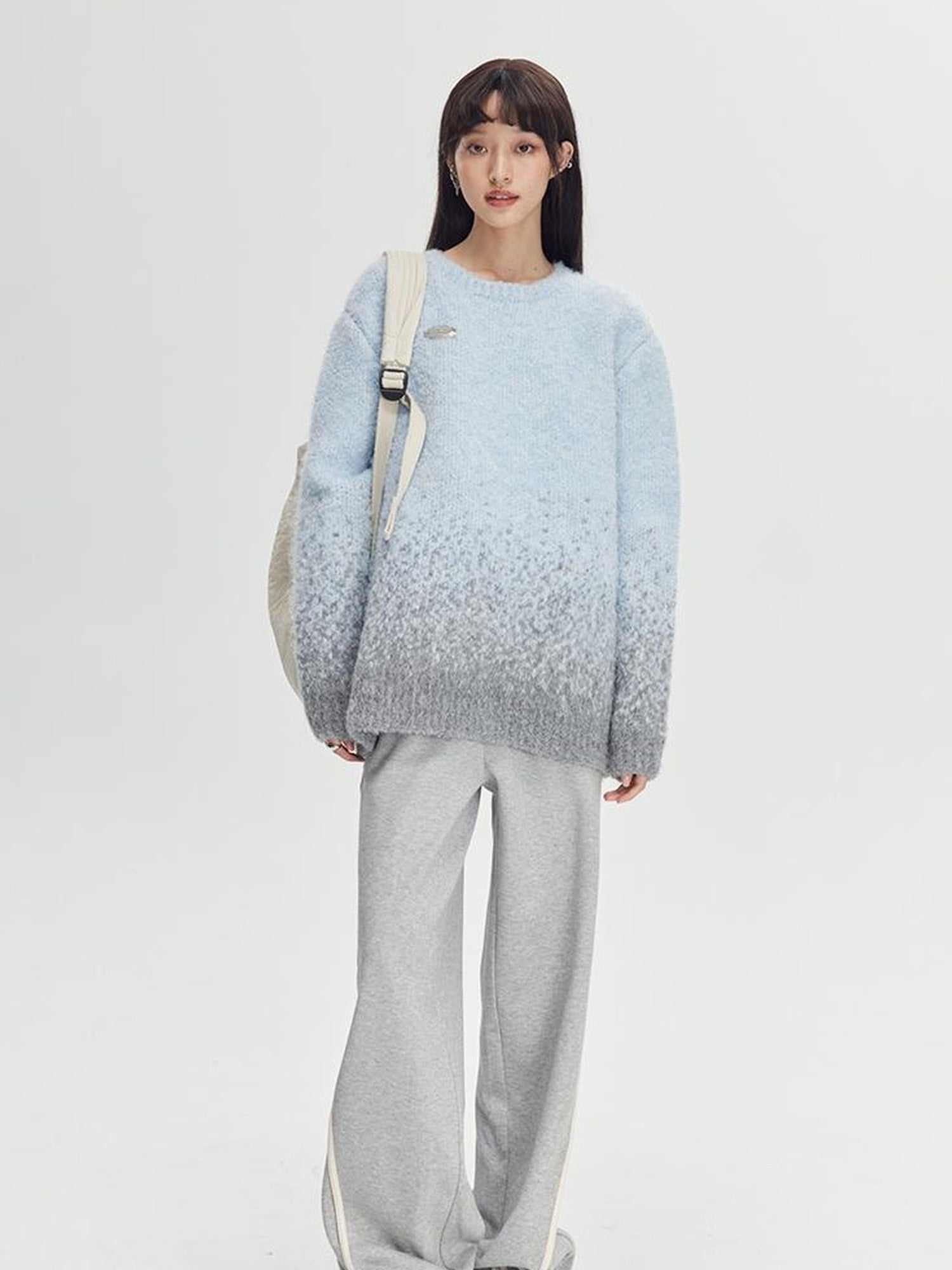 DIDDI MODA Starry Gradient Knit Sweater