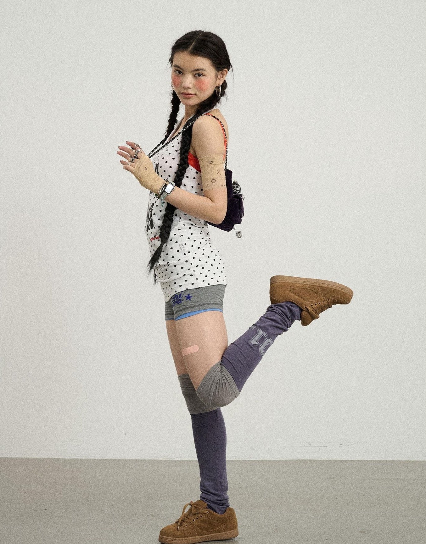 Achihara Starry Oxygen Leg Warmers 2025