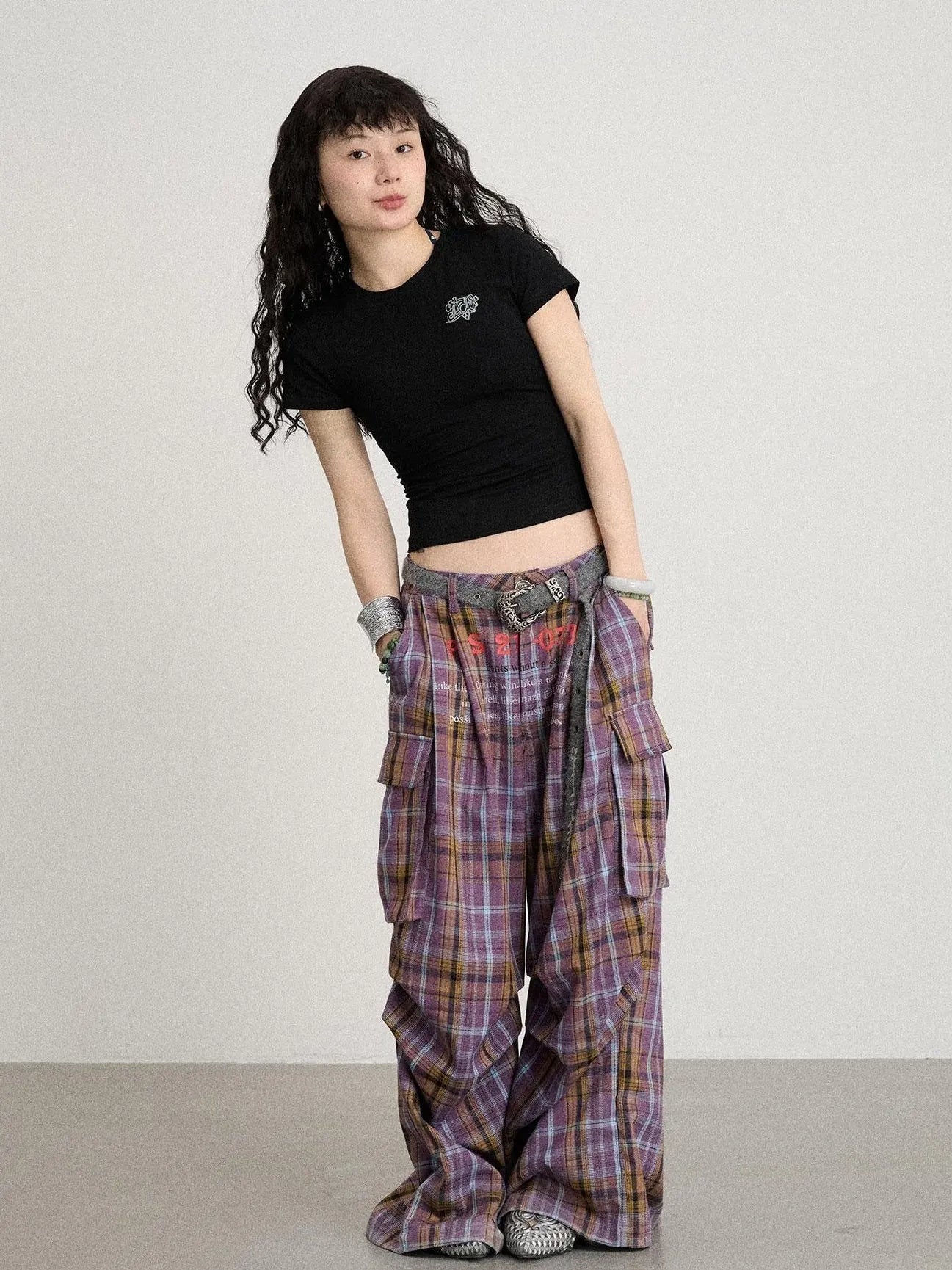 Summer Slim Fit Waist Defining Cotton T-Shirt