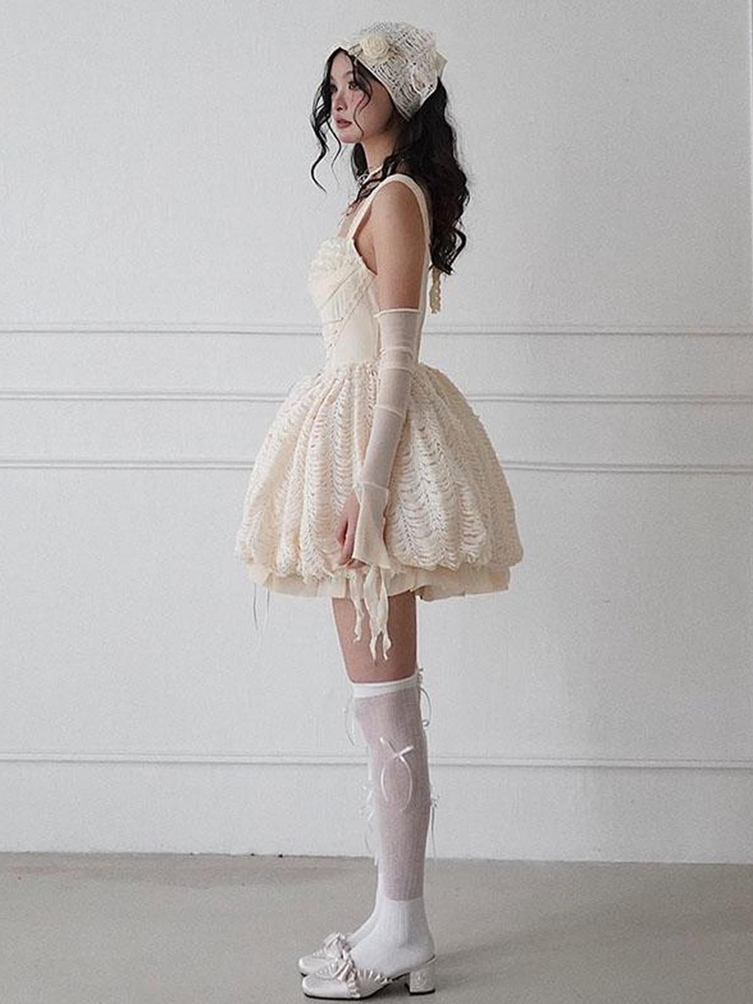 WSW WUSHENWU Sunlit Ballet Princess Dress