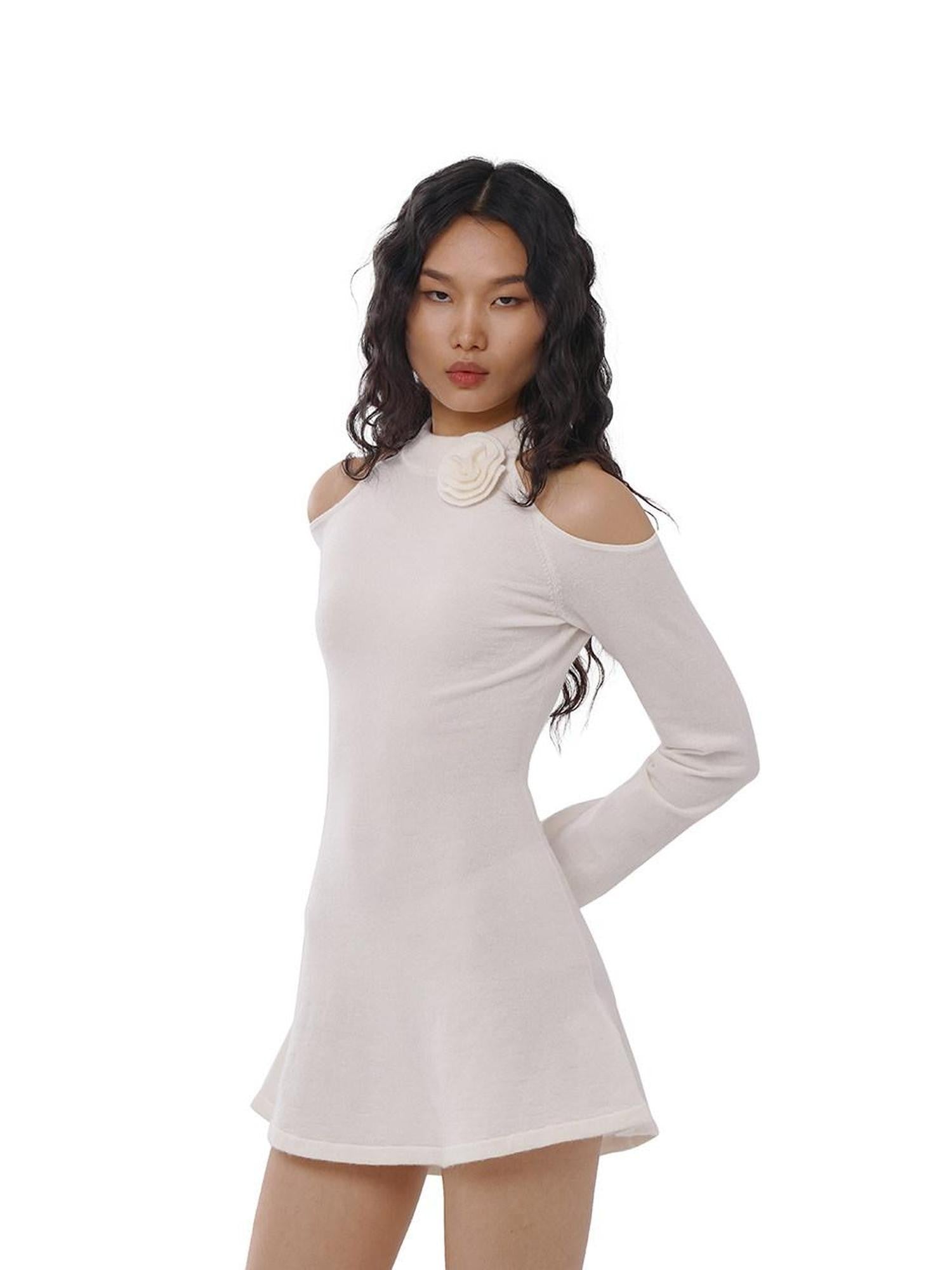 SweetChilling Floral Off Shoulder Cinched Waist Women&