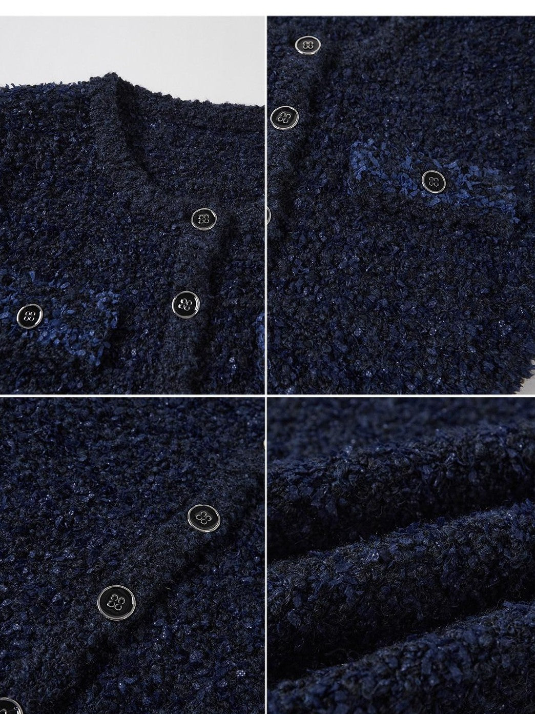 SweetChilling Knitted Long Sleeve Round Neck Women&