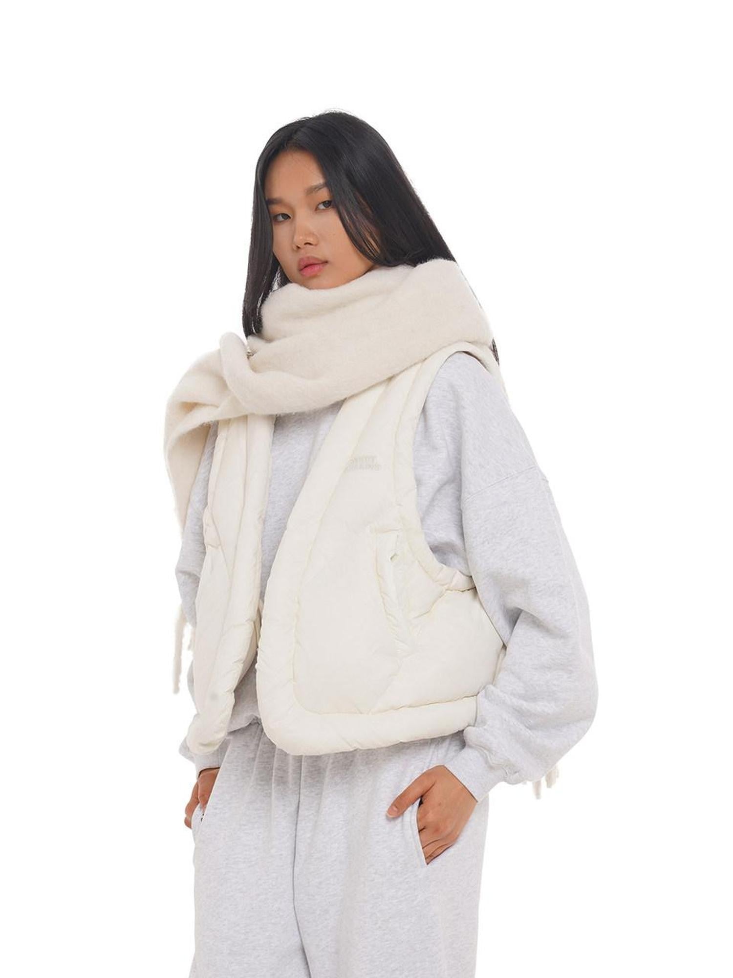 SweetChilling Lightweight Quilted Mini V-neck Short Loose Women&