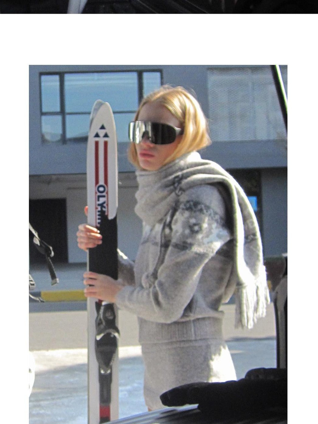 SweetChilling Reindeer Jacquard Hooded Knit Women&