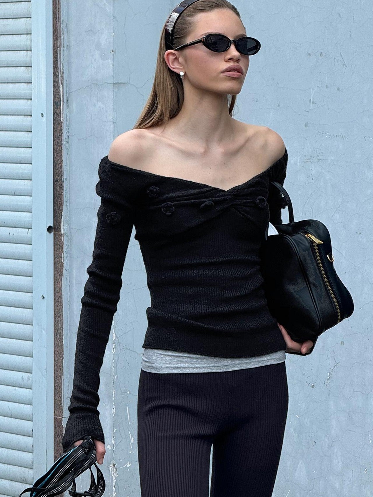 SweetChilling Retro Versatile Slim Knit Women&