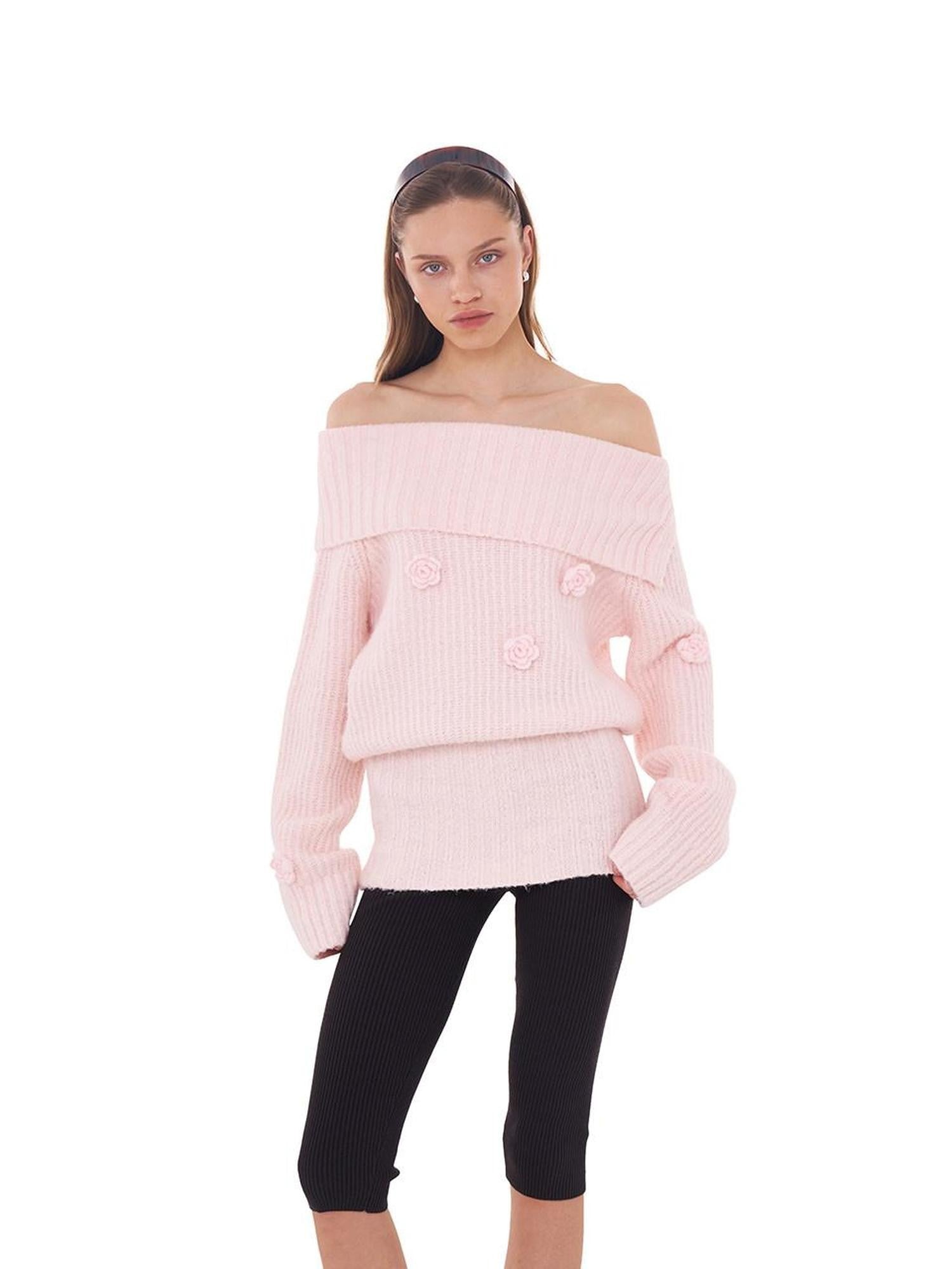 SweetChilling Retro Versatile Slim Knit Women&