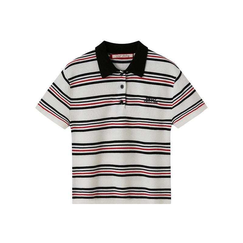 SweetChilling Striped Patchwork Women&