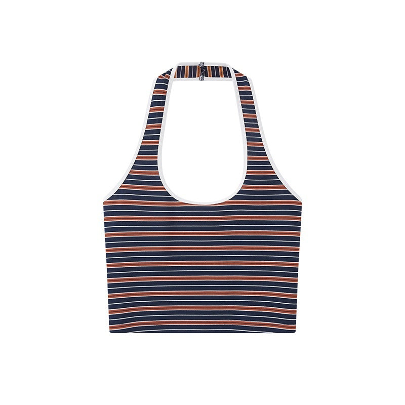 SweetChilling_Striped_Sporty_Slim_Fit_Halter_Neck_Women&