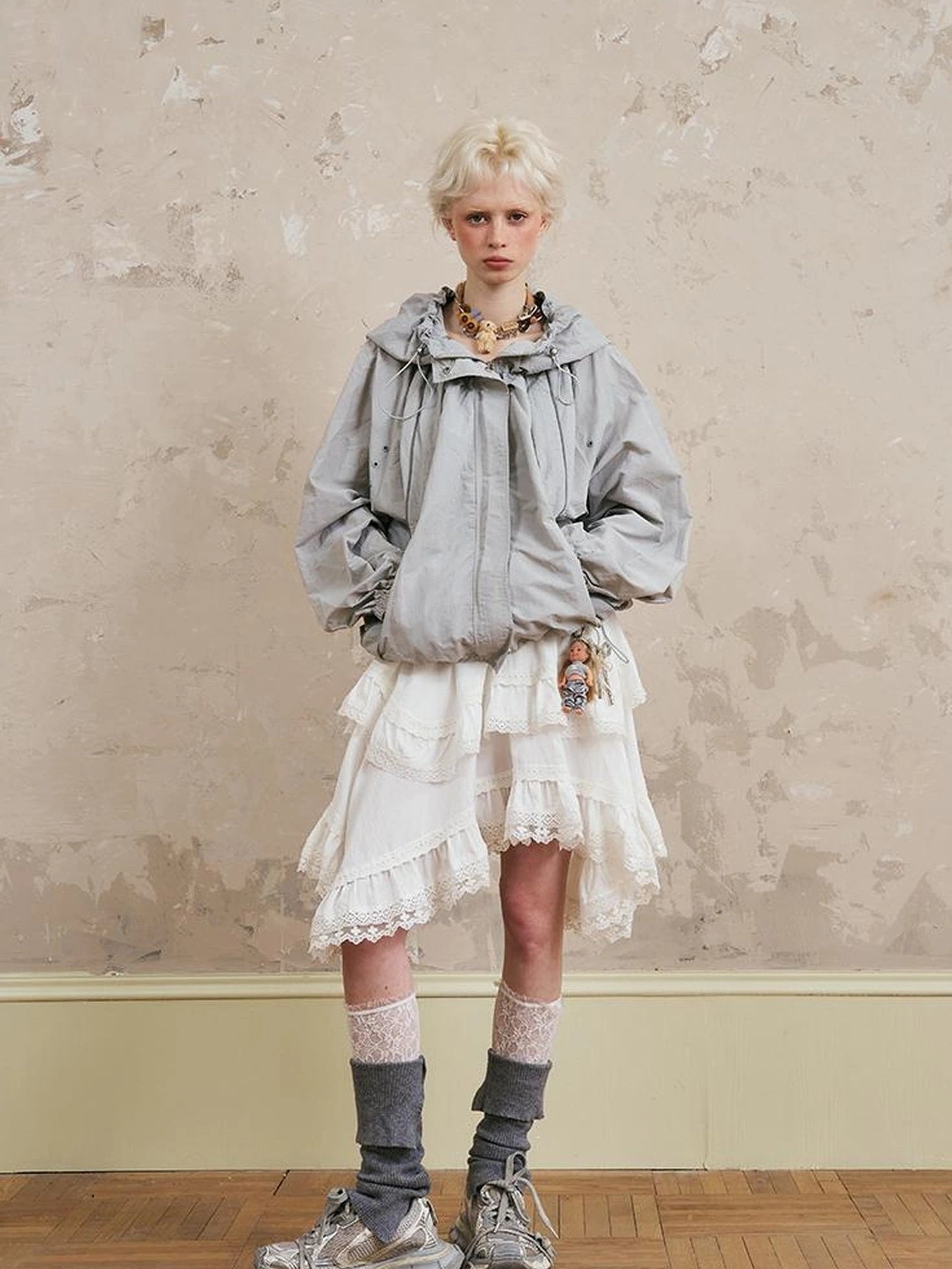 Sweet Crush Utility Lace Hoodie