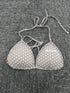 Strappy Dot Bustier Top For Summer