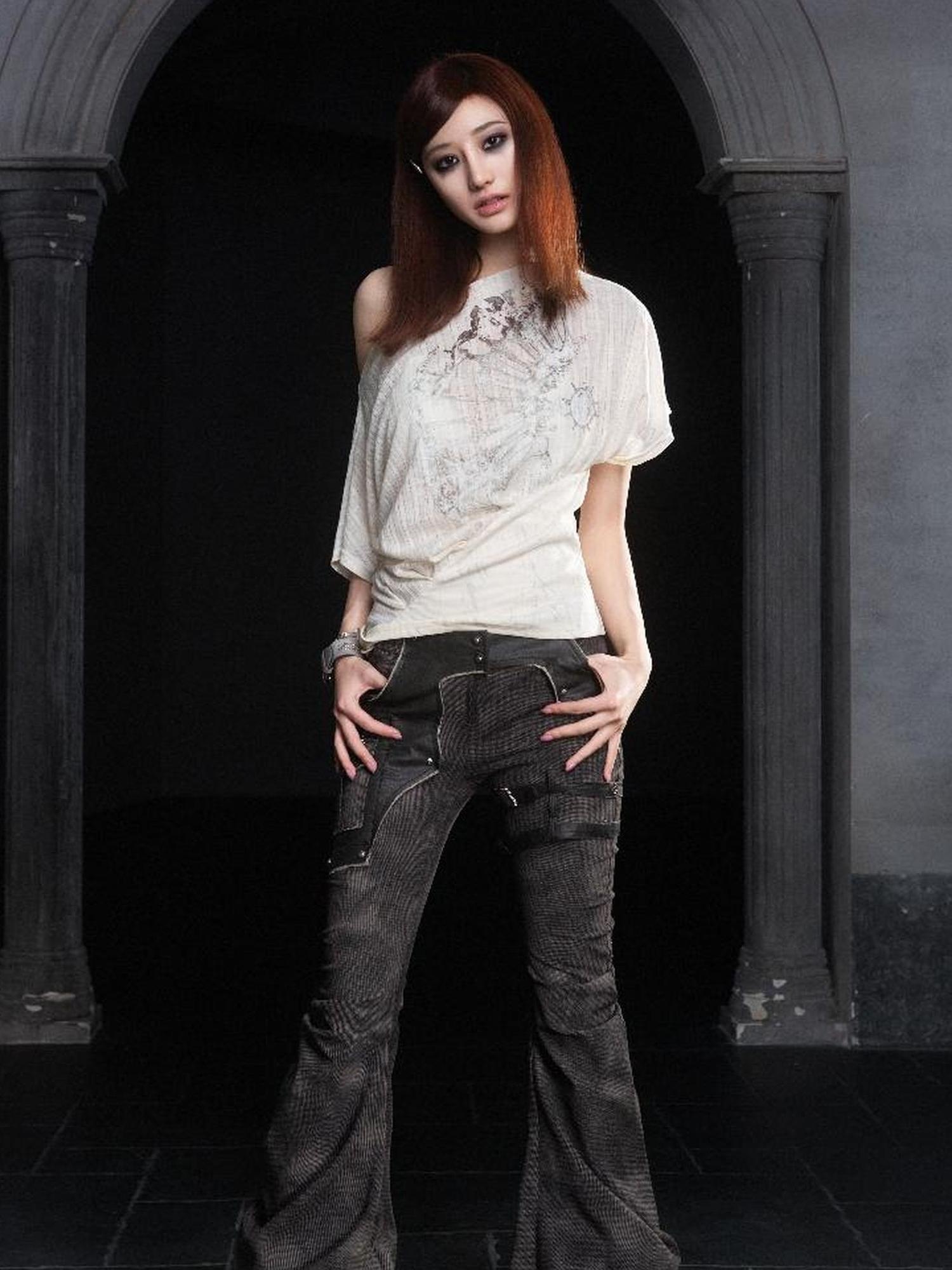 ARIADNAw Transparent Print Multi Wear T Shirt SS25 Lightweight Blend