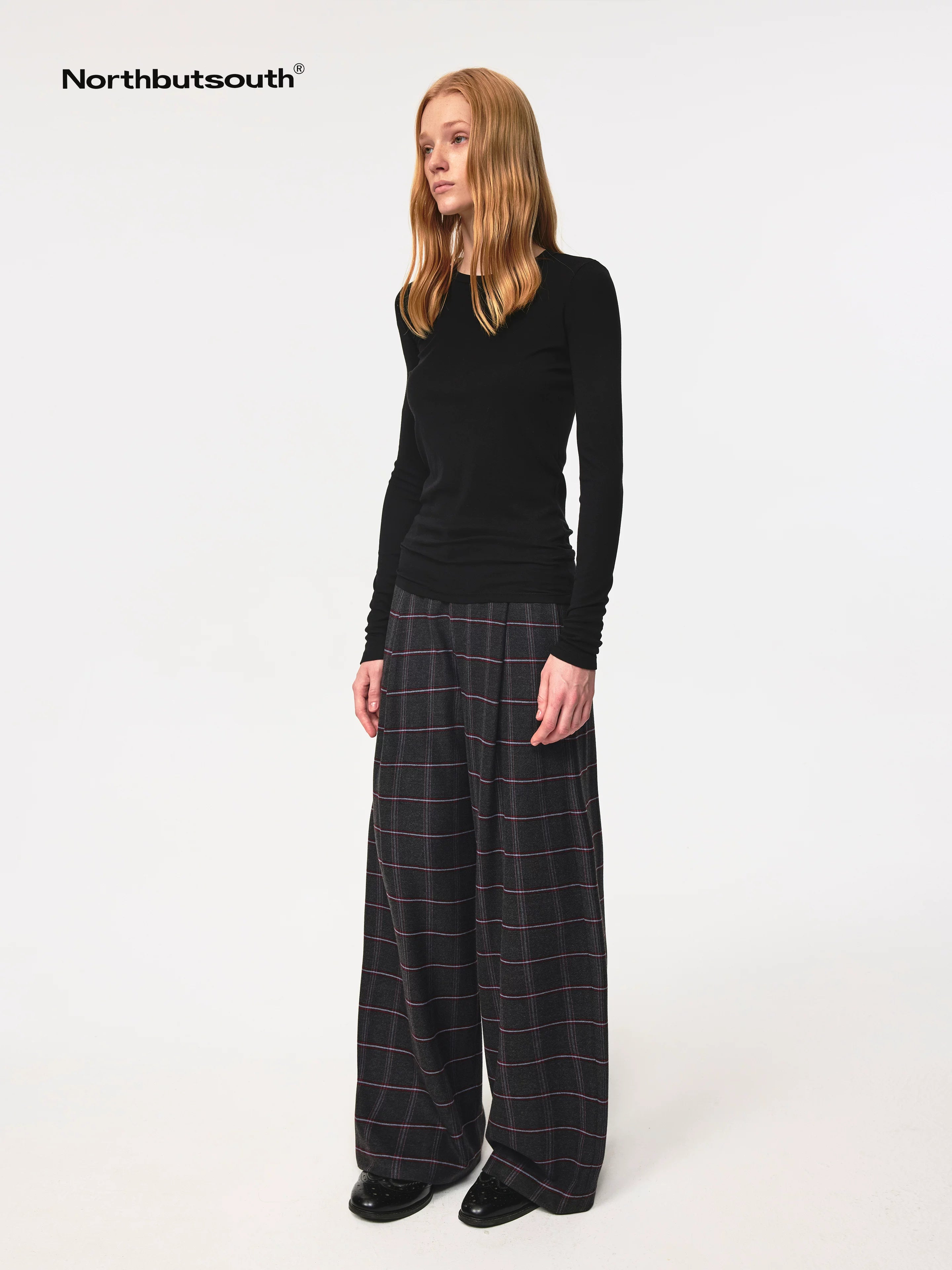 Tri Color Silk Layered Round Neck Top