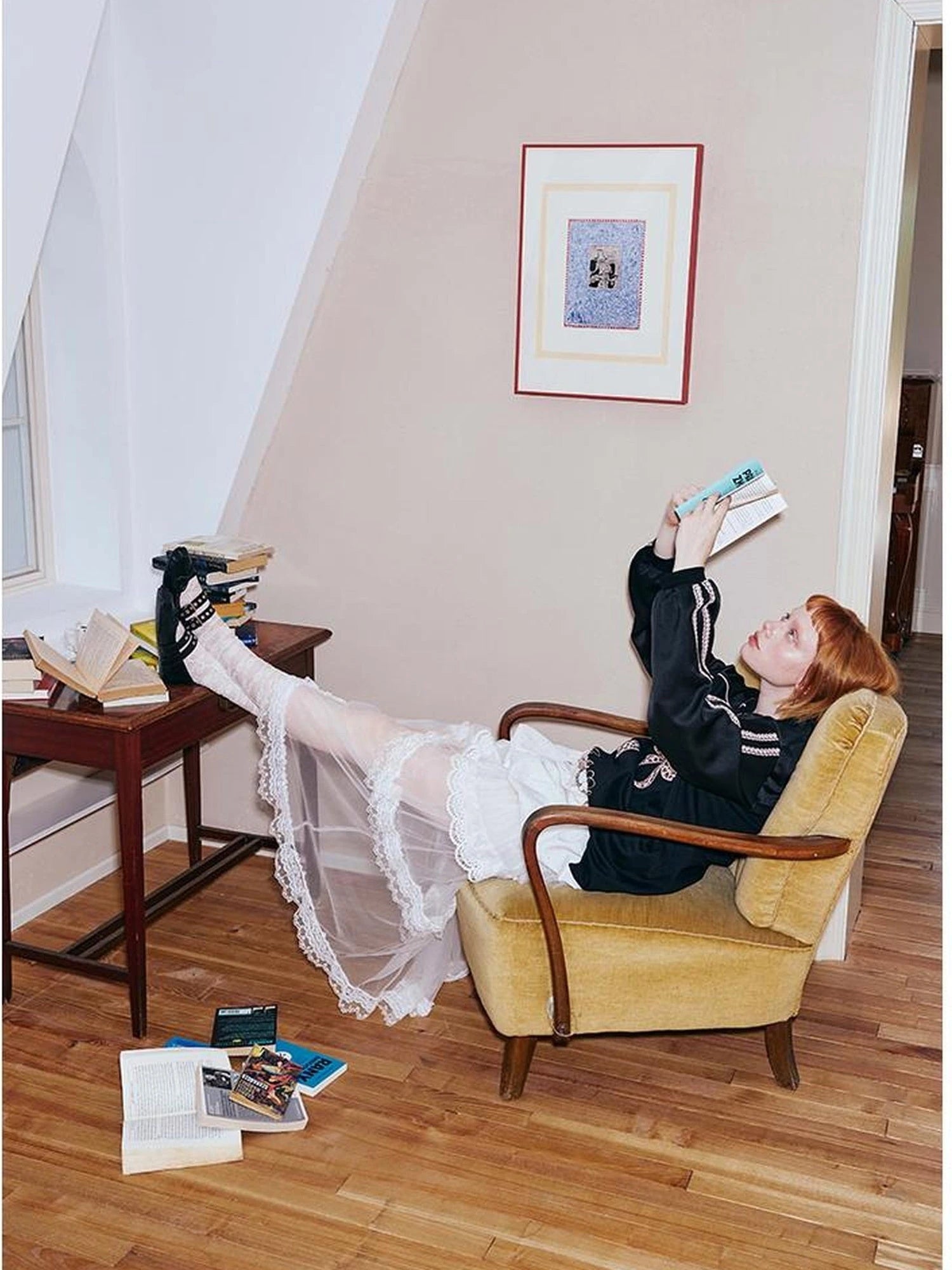 V Neck Bow Leopard Patchwork Lace Print Long Sleeve Jersey