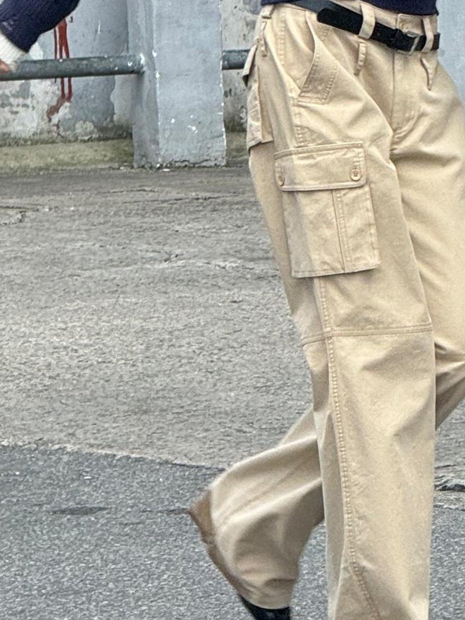 SweetChilling Vintage American Cargo Pants With Multi-Pockets Workwear Pants