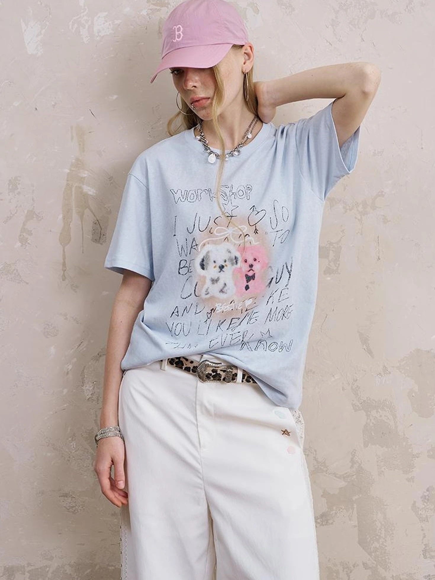 Vintage Cartoon Puppy Tee