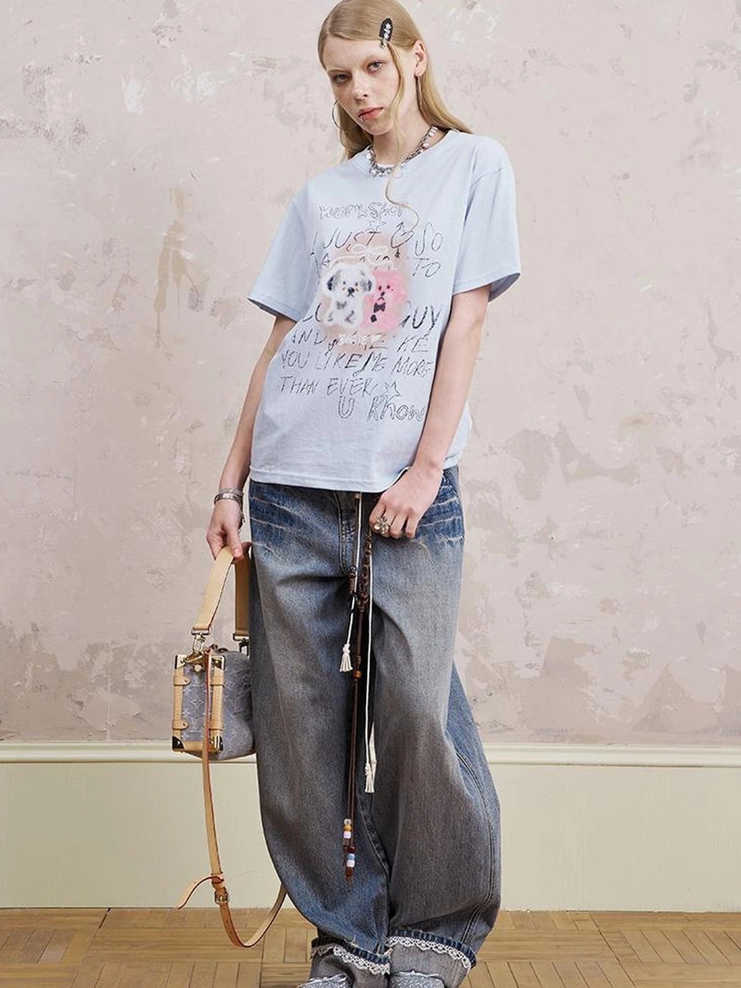 Vintage Cartoon Puppy Tee