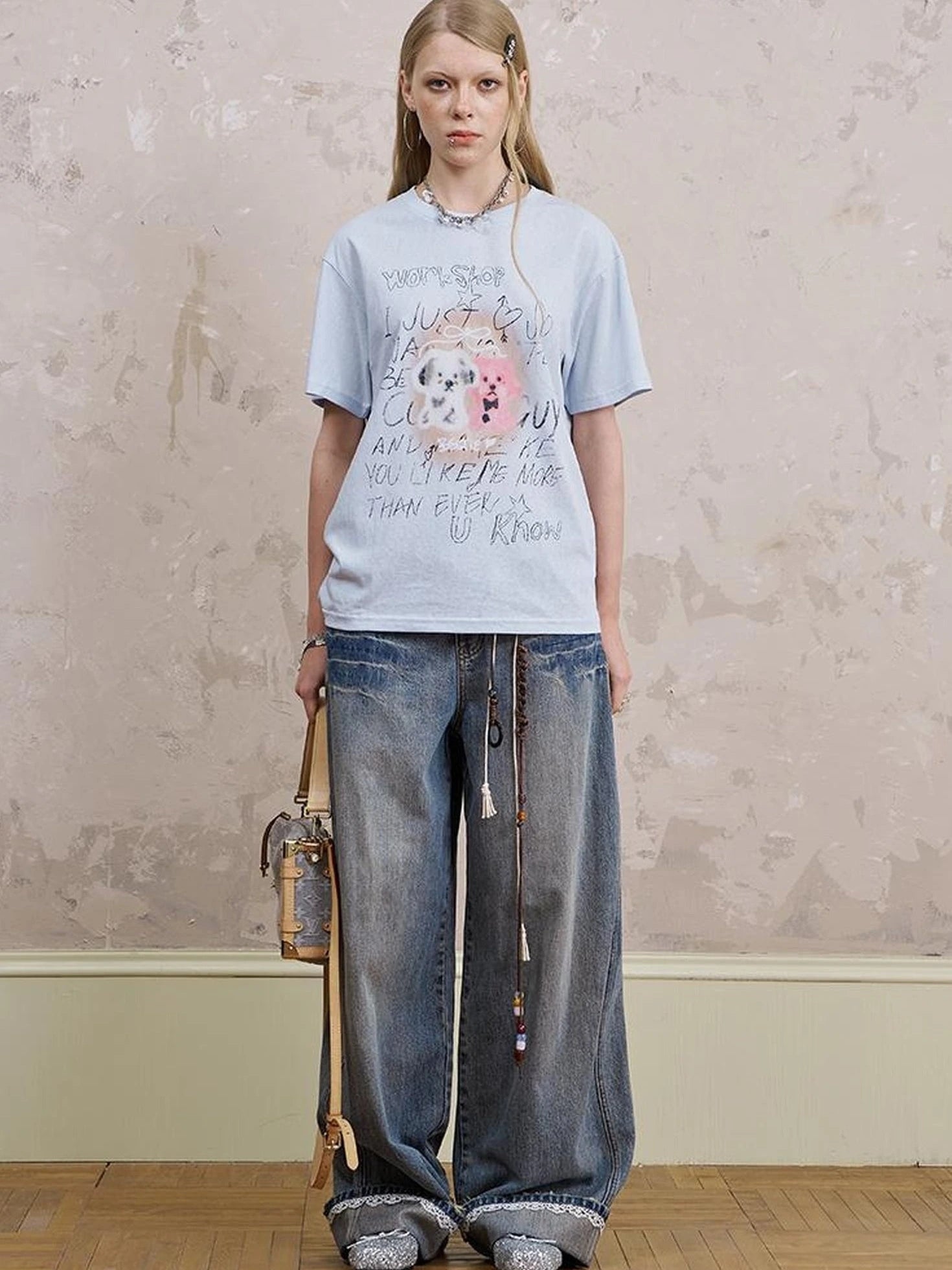 Vintage Cartoon Puppy Tee