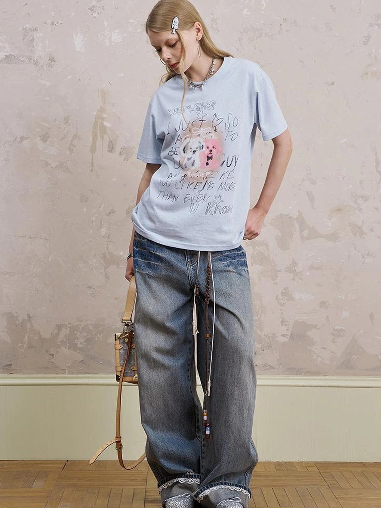 Vintage Cartoon Puppy Tee