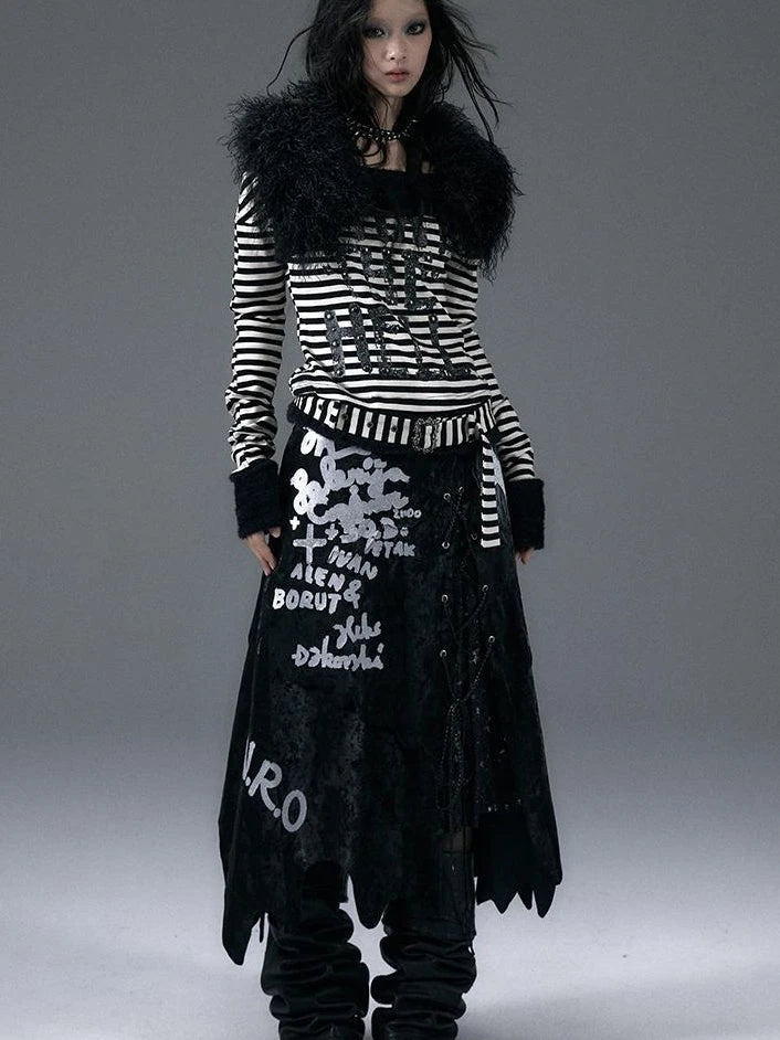 Vintage Faux Fur Scarf Warm Eco-Friendly Shearling Collar