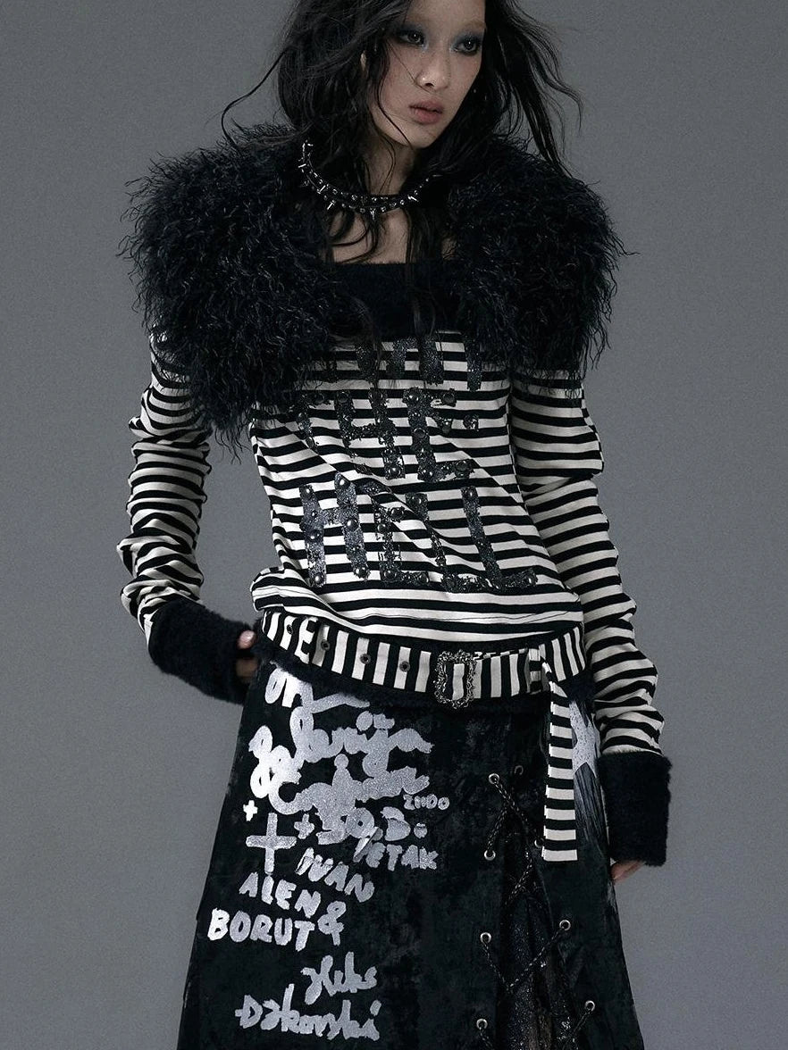 Vintage Faux Fur Scarf Warm Eco-Friendly Shearling Collar