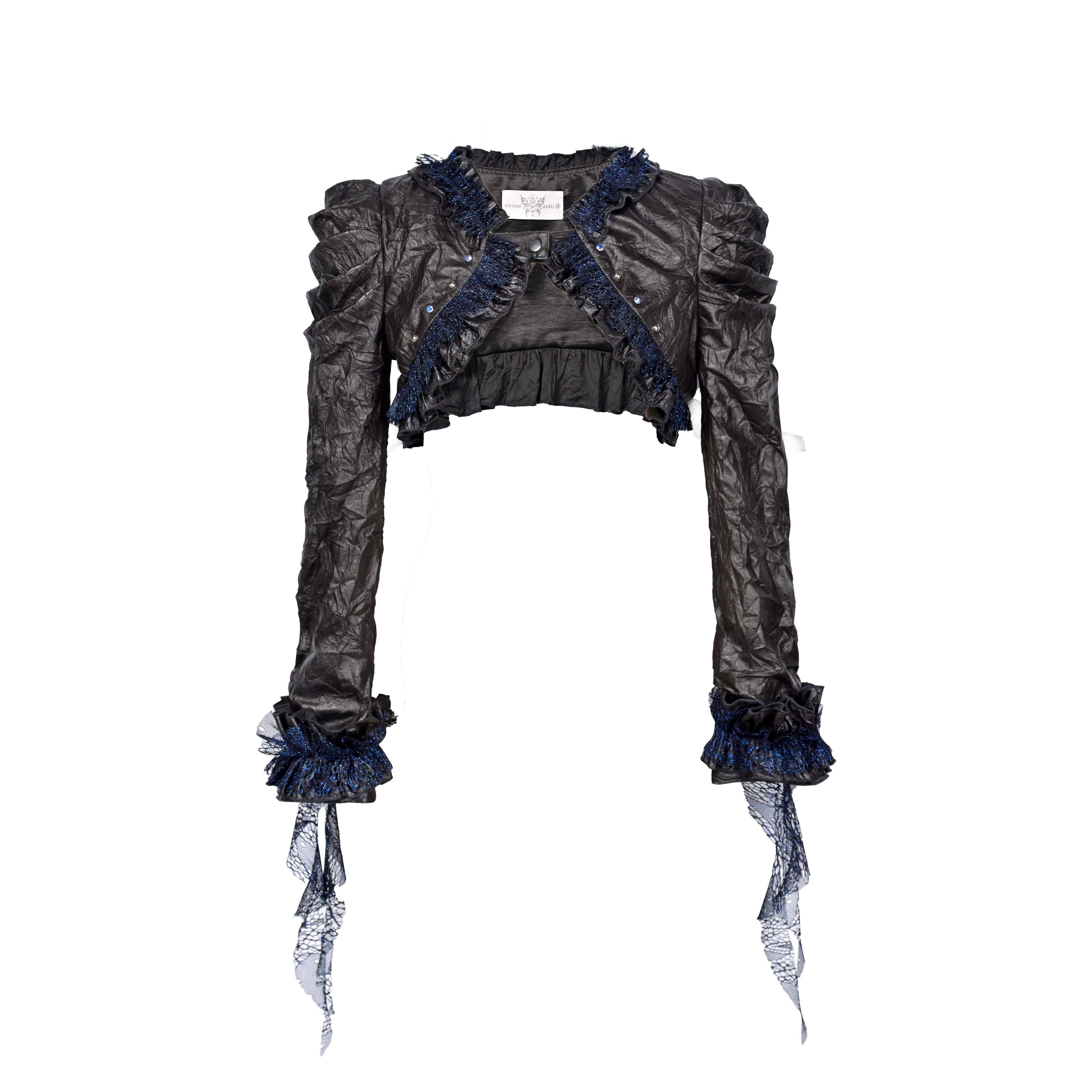 Virtual_Orbit_Sparkle_Pleated_Punk_Button_Long_Sleeve_High_Waist_Women&