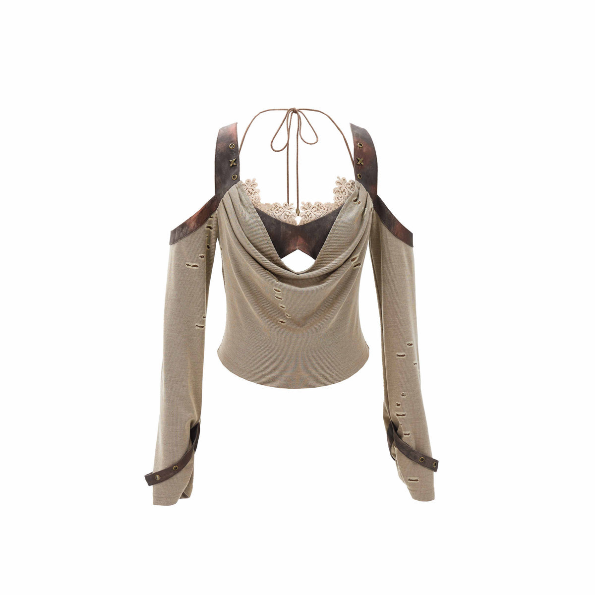 Virtual_Orbit_Y2k_Wasteland_Draped_Neck_Knit_Women&