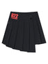 Volcanic Sculpture Pleated Skirt