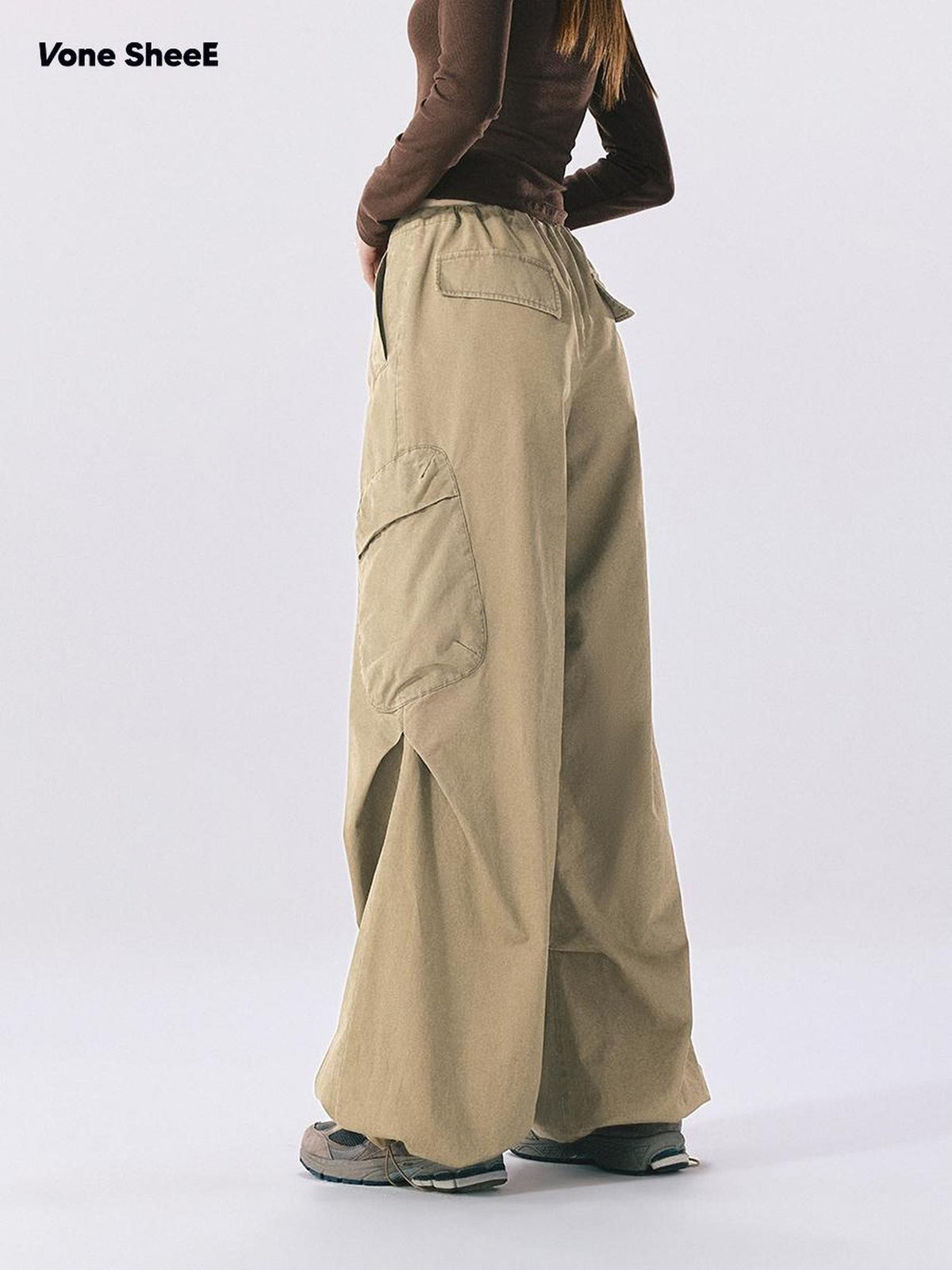 Vone SheeE American Retro Pocket Detail Women&