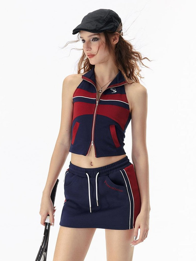 Vone SheeE Embroidered Sweet Cool Slim Fit Women&