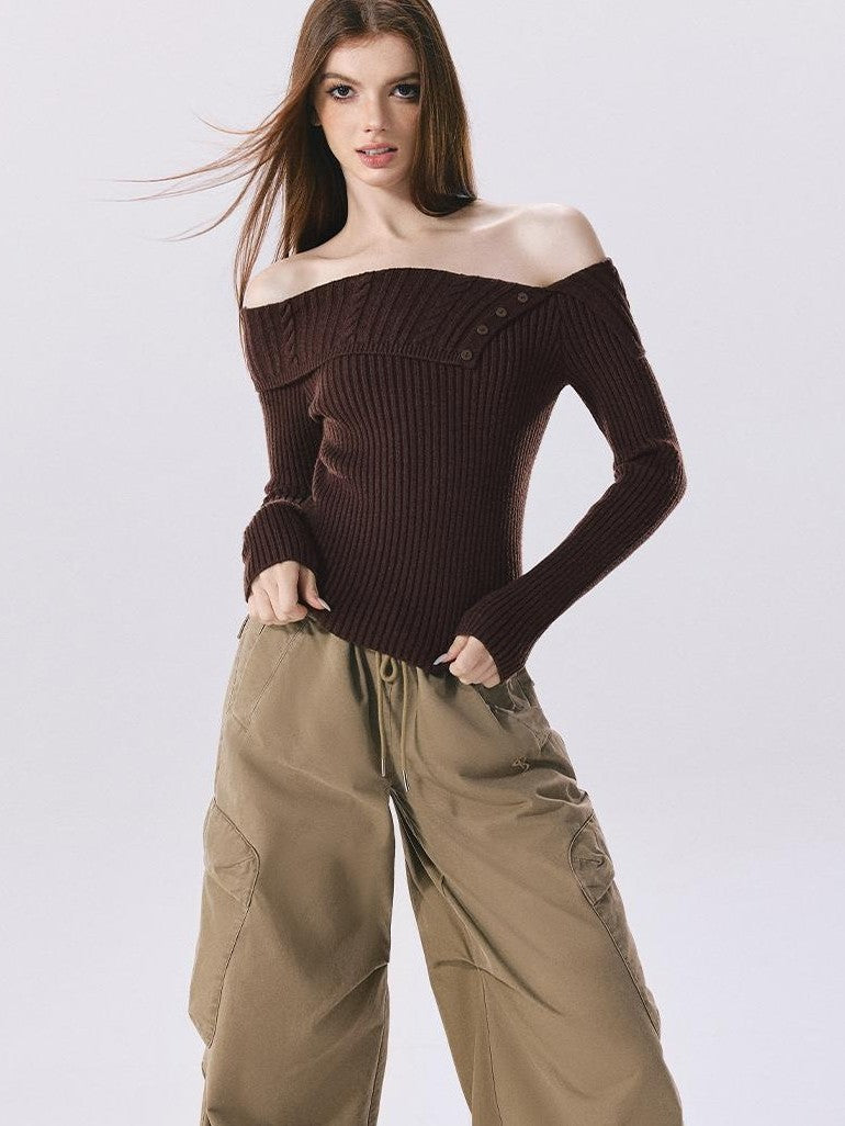 Vone SheeE Slim Fit Sweet Style Long Sleeve Solid Women&