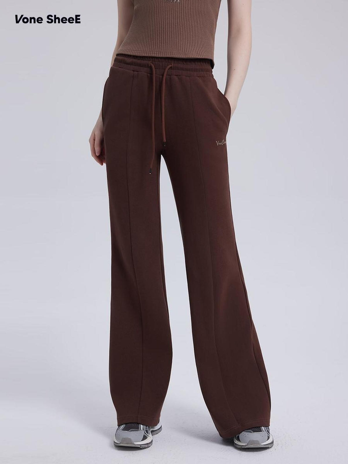 Vone SheeE Slimming Black Minimalist Commute Cotton Women&