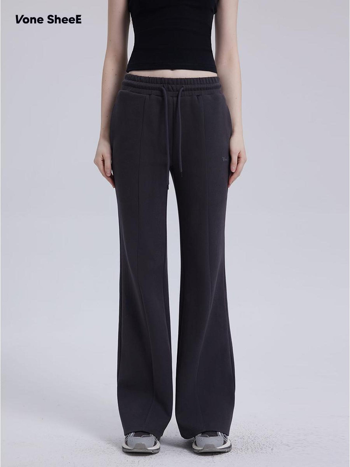 Vone SheeE Slimming Black Minimalist Commute Cotton Women&