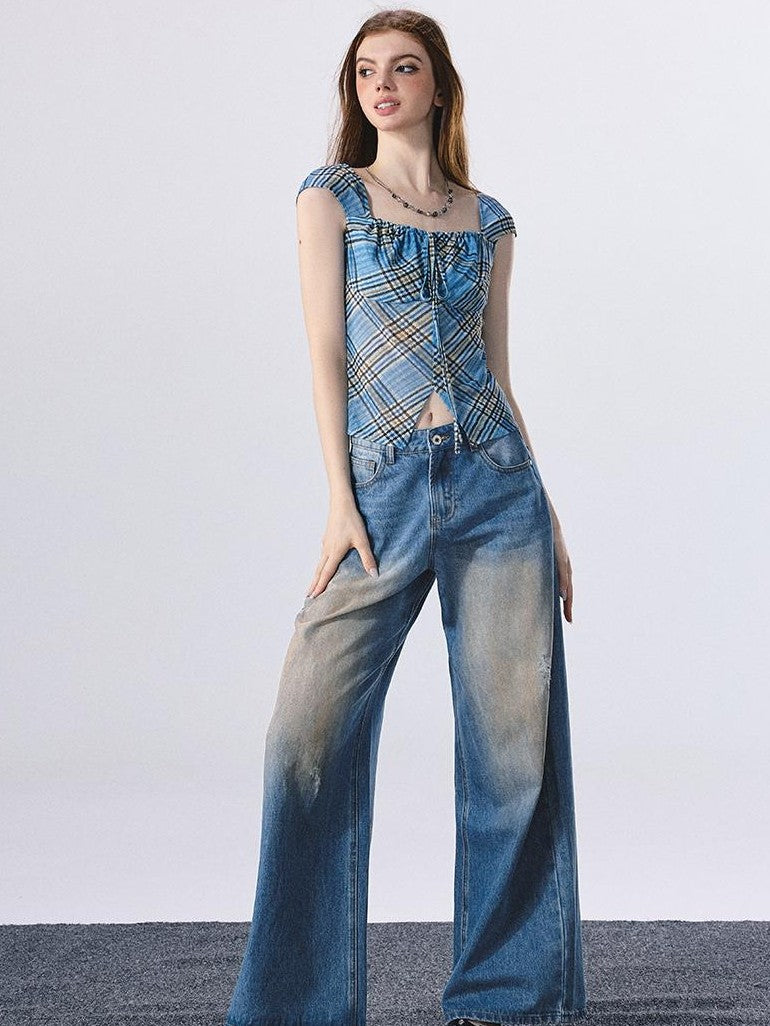 Vone SheeE Washed Loose Fit Y2k Hot Girl Women&