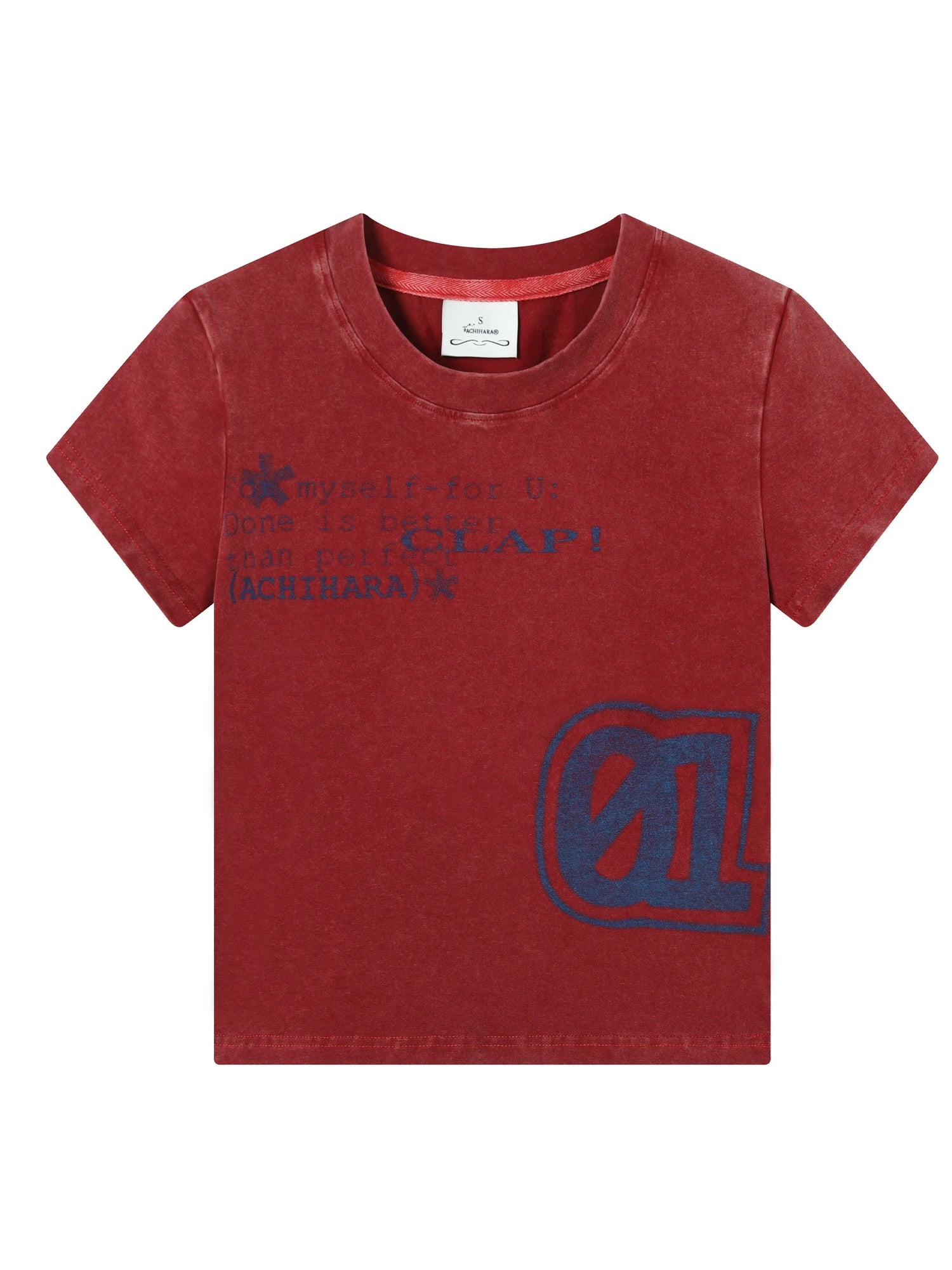 Bye Anxiety Slim Fit Tee