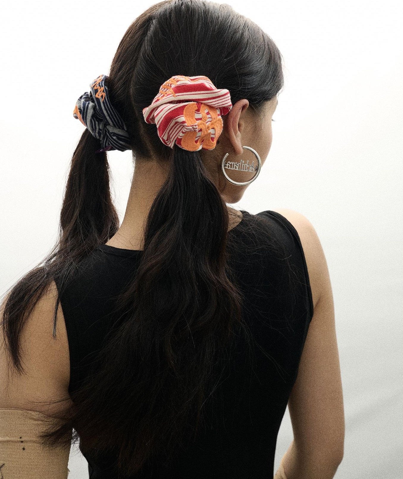 Achihara Watermelon Breeze Hair Tie Embroidery