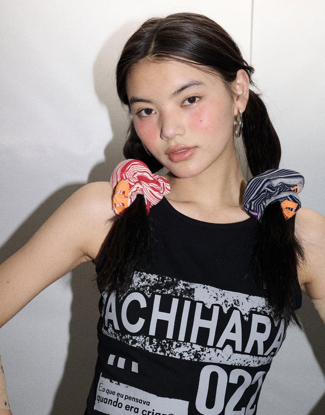 Achihara Watermelon Breeze Hair Tie Embroidery