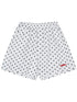 Polka Dot Wide Leg Shorts Summer White Trousers Casual Short Pants