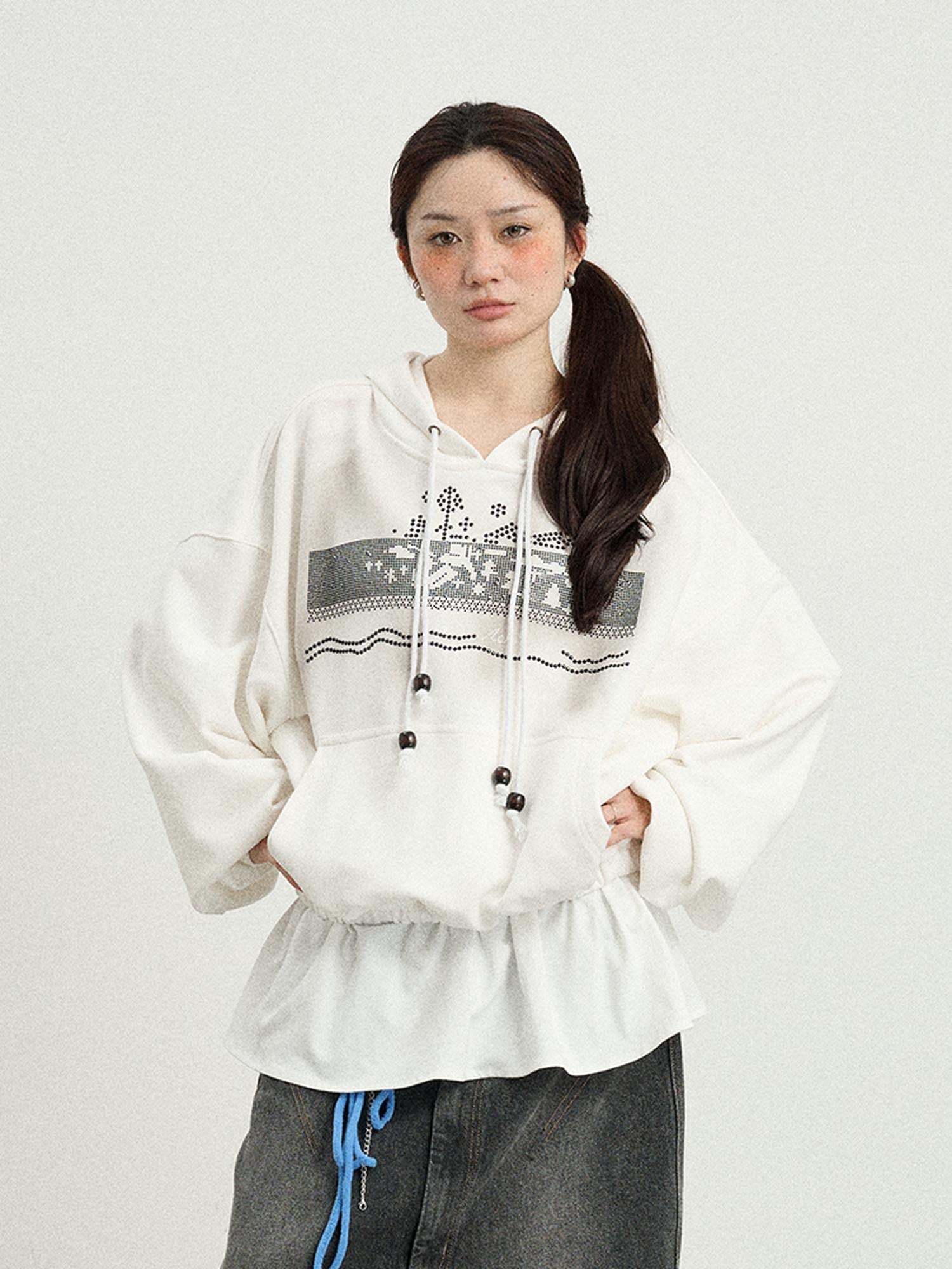 Achihara Daylight Firework Ski Hoodie