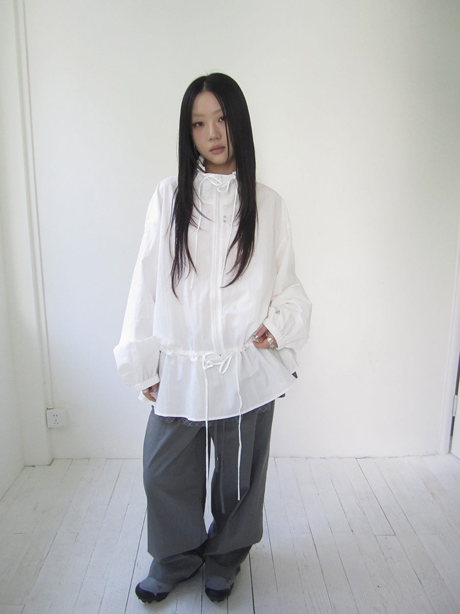 ang project Vintage Loose Knit Short Sleeve With Flutter Sleeves