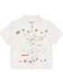 Digital Dragon Polo Tee V-neck T-shirt Long-Sleeve