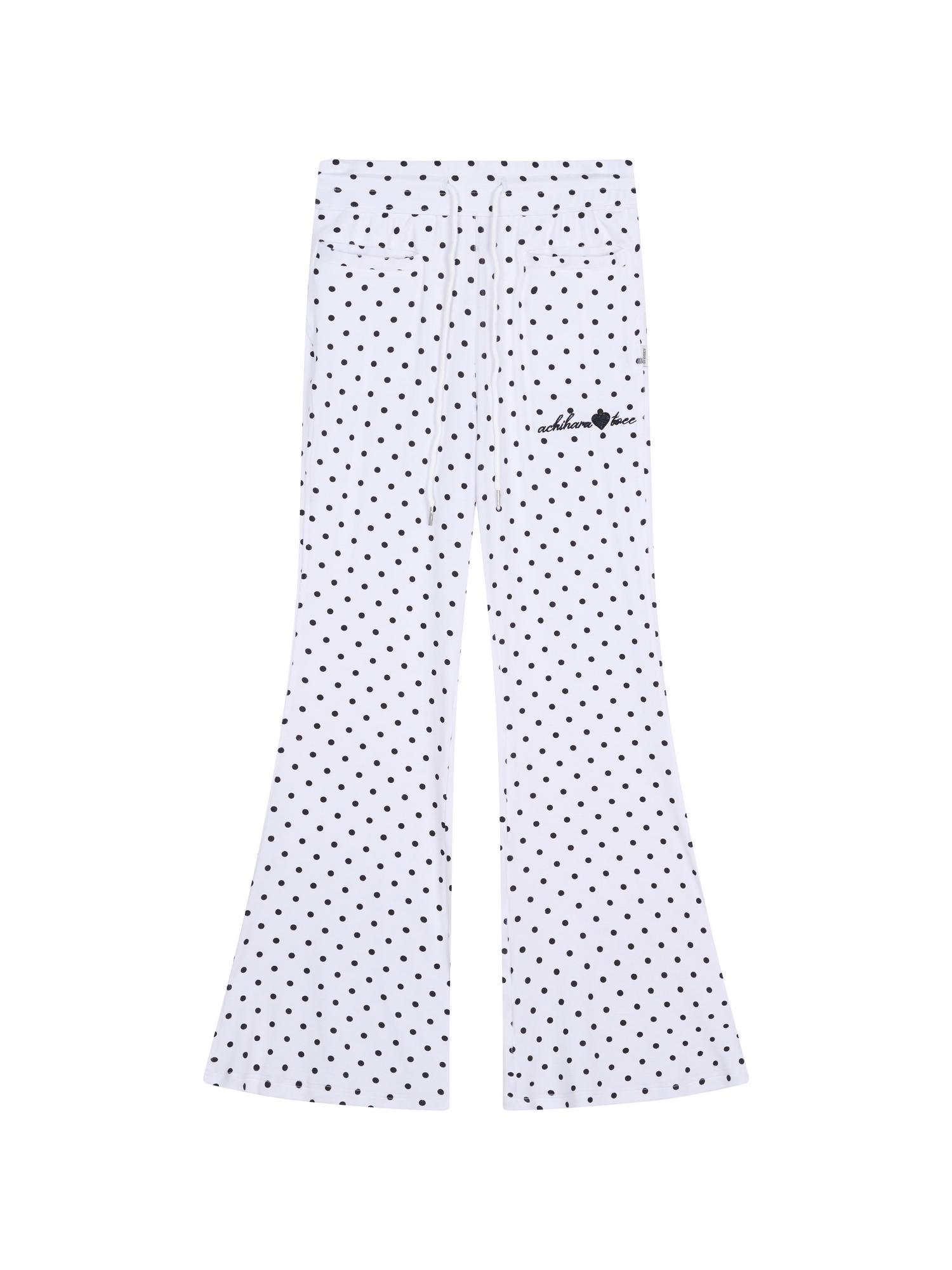 Achihara Toee Flared Knit Pants