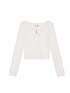 Hawaii Hooded Crop Tee