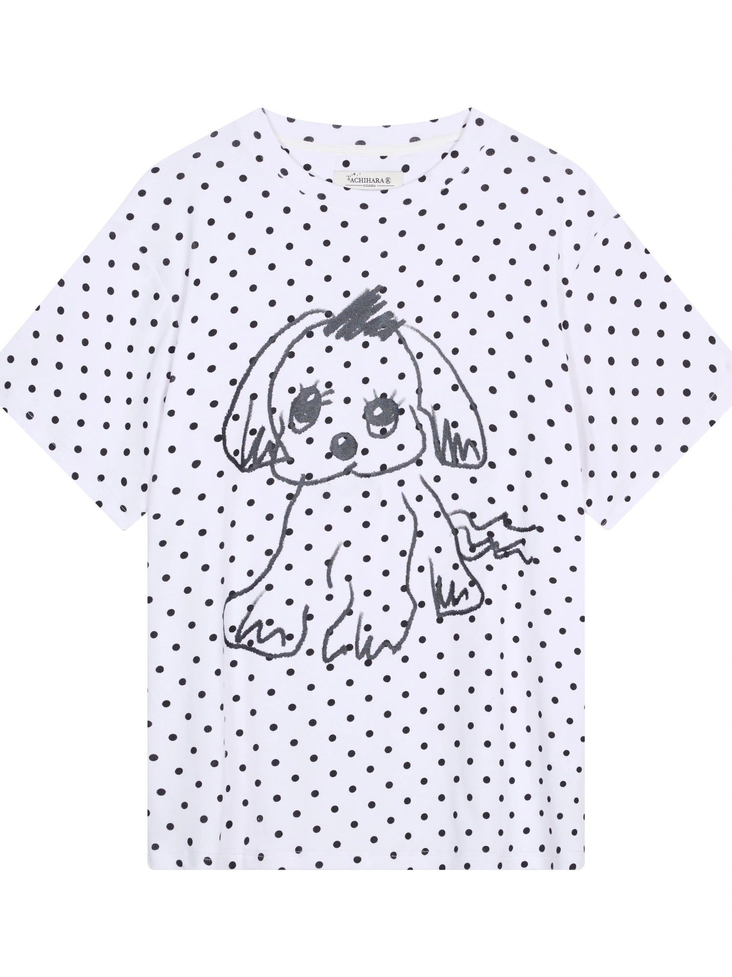 Toee Graphic Print Relaxed Fit Knit T Shirt