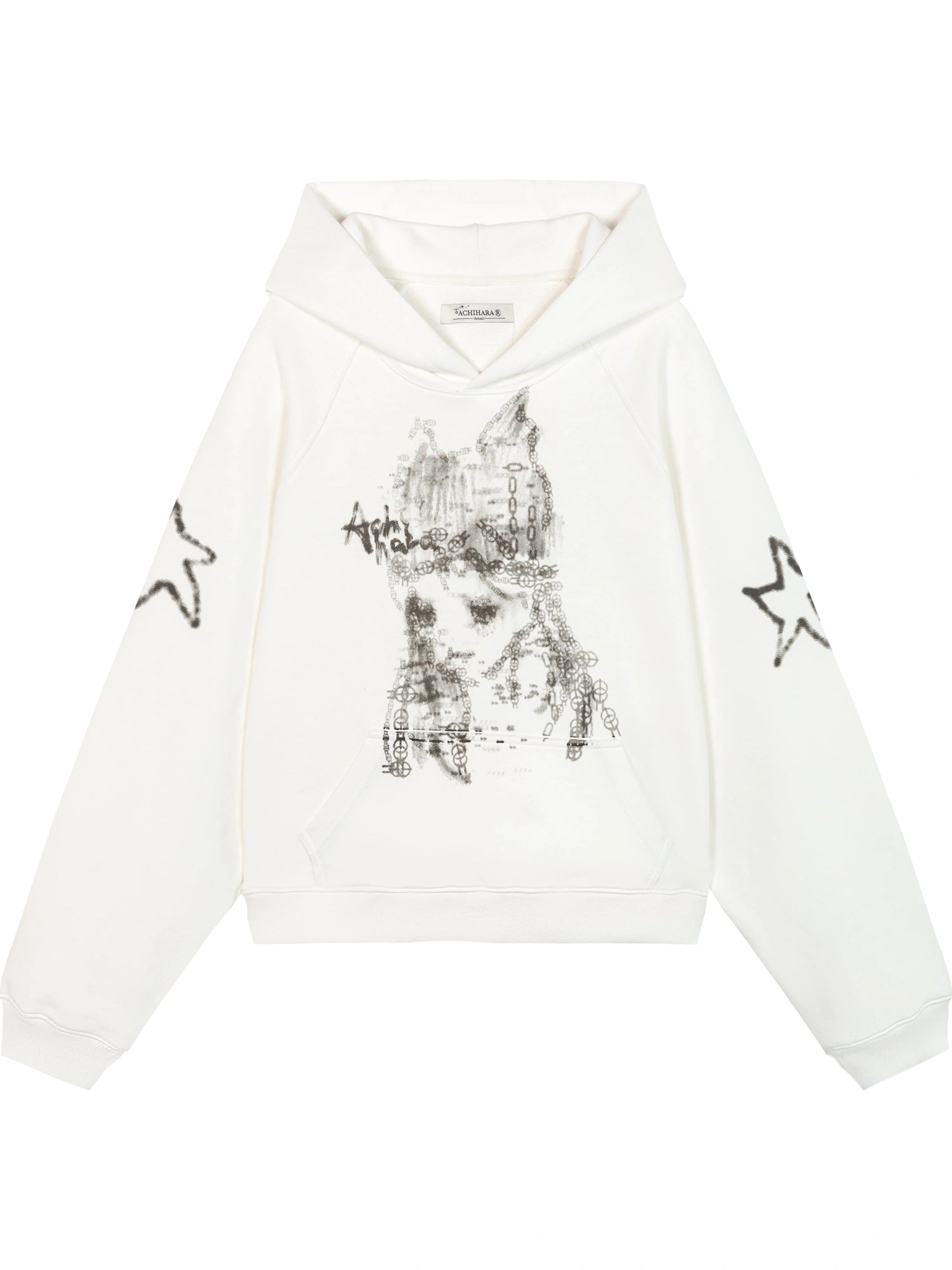 Stars Me Hooded Jacket Women Spring Fall 2025 New Casual Outerwear