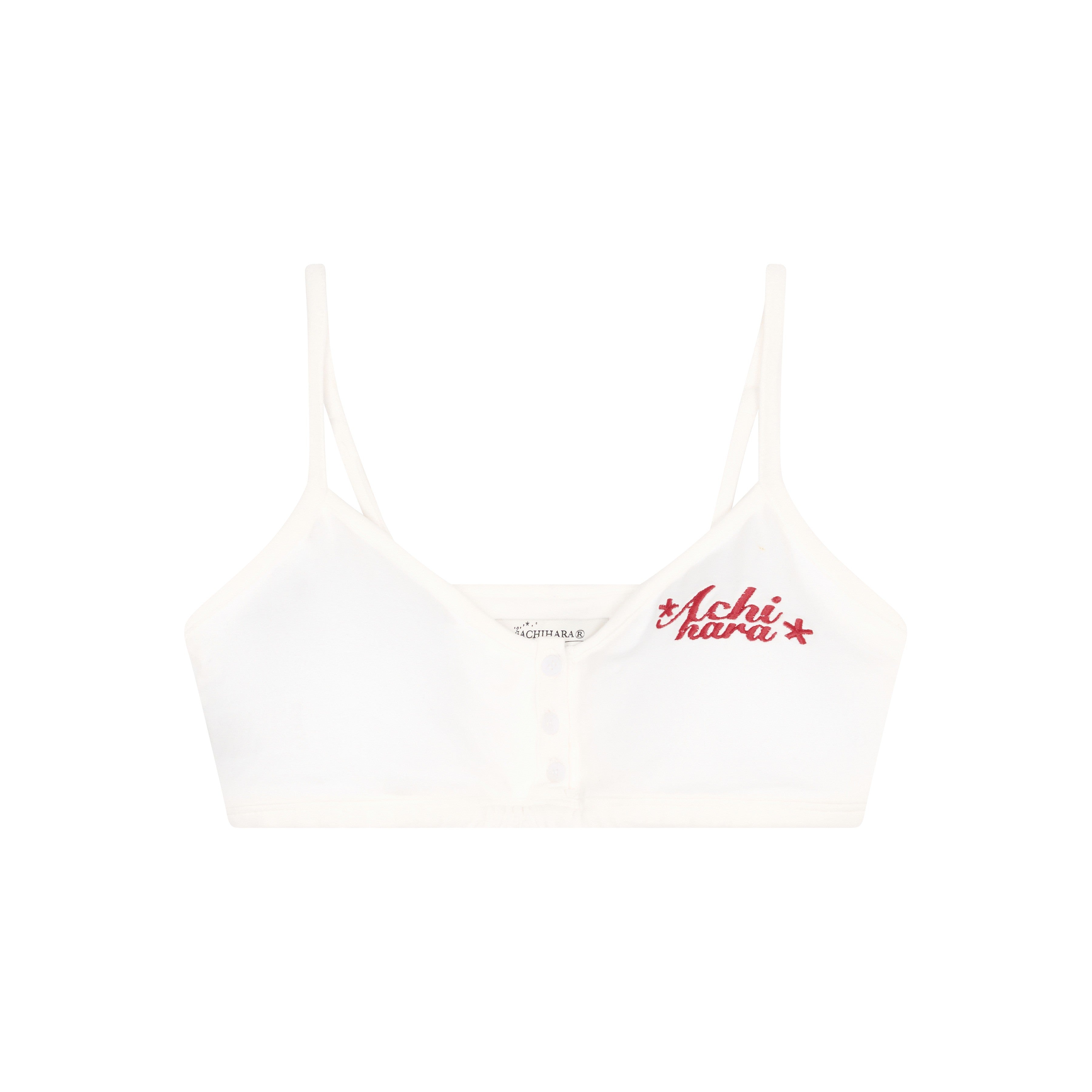 Achihara Brittany Candy Bralette V-Neck T-Shirt Long-Sleeve