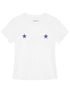 Sleepless Stars Embroidered Tee