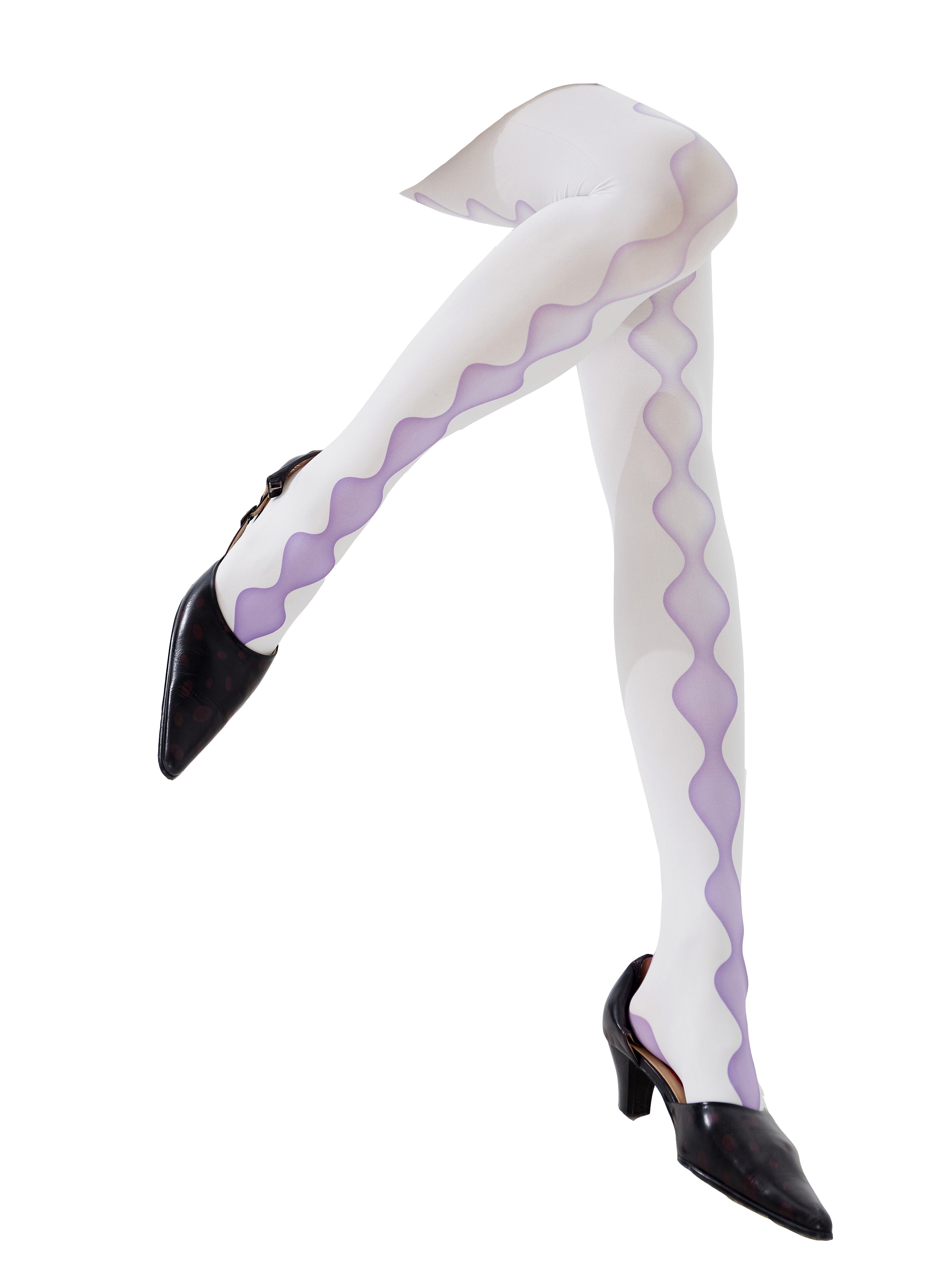 YOSHUYUKI Sexy Colorful Print Opaque Tights 120d All Over Pattern