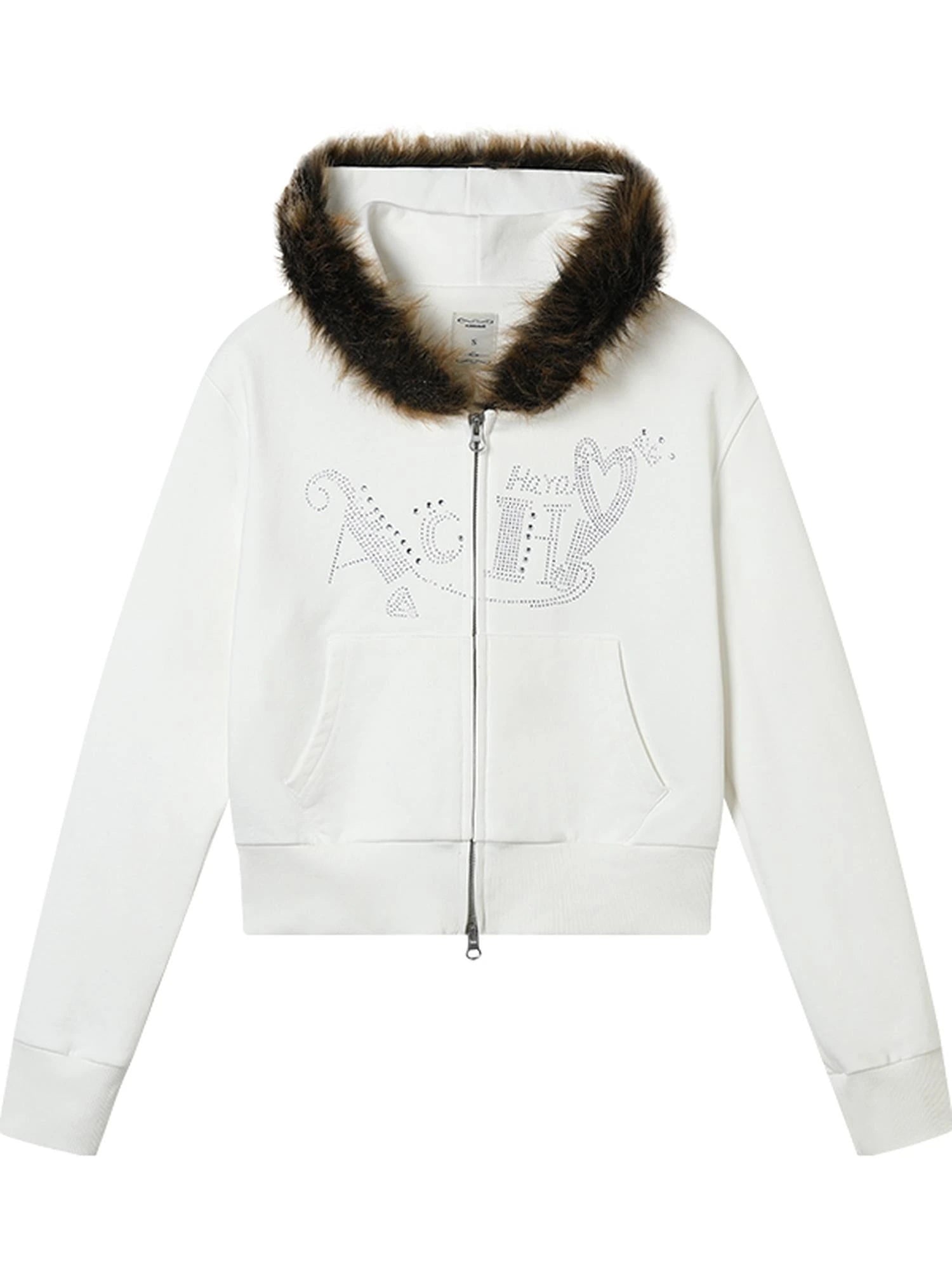 Cozy Fluffy Cropped Sweatshirt