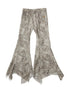 Pleated Skirt & Flared Pants Set In Blending Colors For All Seasons