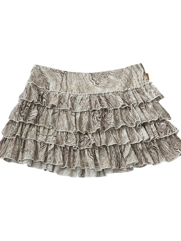 Pleated Skirt & Flared Pants Set In Blending Colors For All Seasons